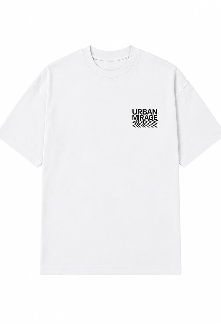 White Tee Front